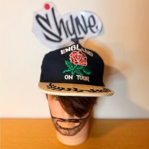 Black and Tan England Cap